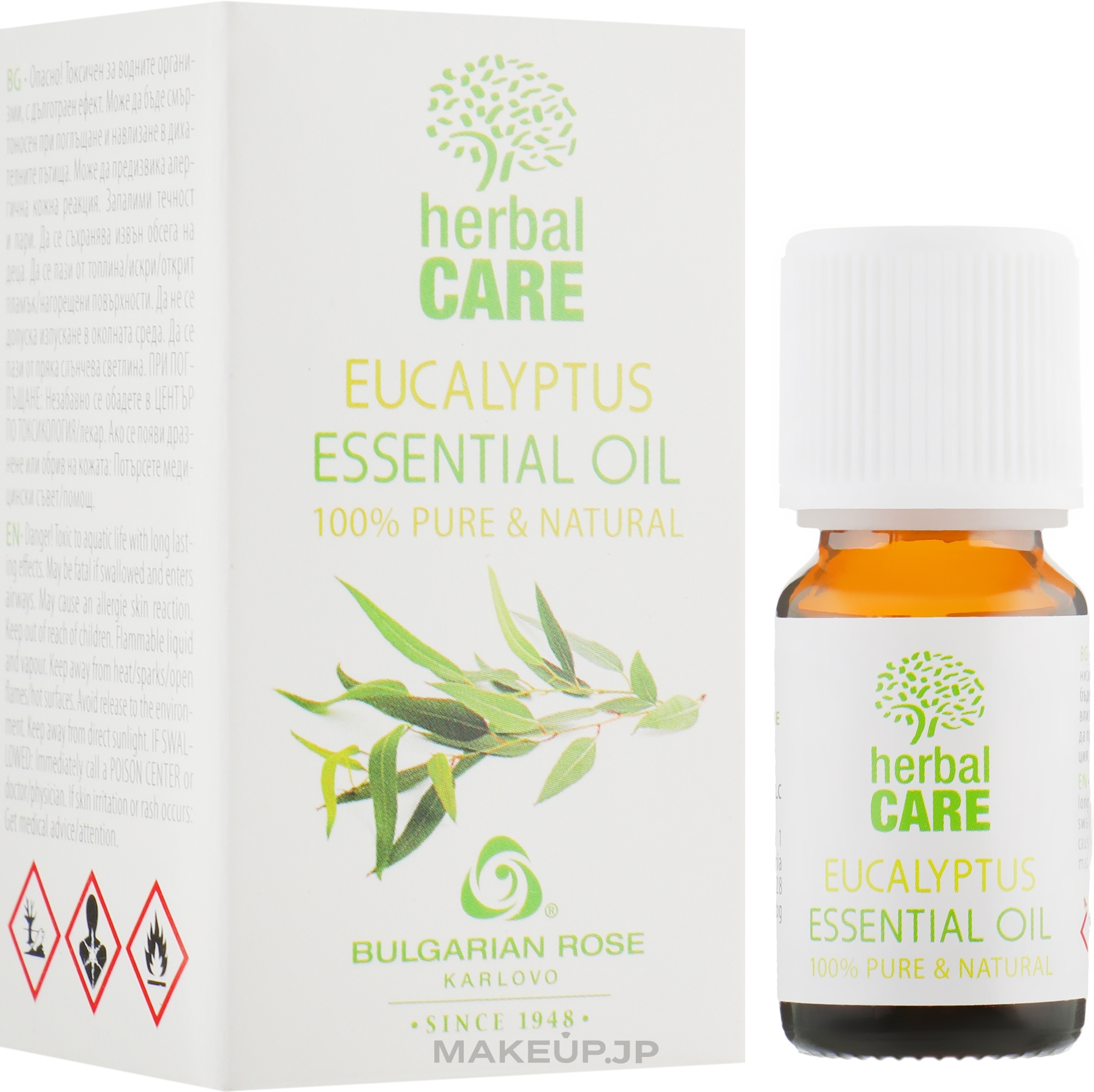 Essential Oil "Eukalyptus" - Bulgarian Rose Eucalyptus Essential Oil — photo 10 ml