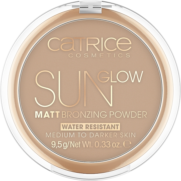 Bronzing Powder - Catrice Sun Glow Matt Bronzing Powder — photo N1