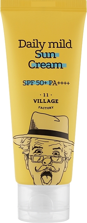 Sunscreen - Village 11 Factory Daily Mild Sun Cream SPF 50+ PA++++ — photo N2