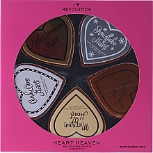 Fragrances, Perfumes, Cosmetics Set - I Heart Revolution Heaven (highlighter/5x10g)