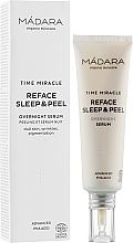 Intensive Night Care Serum - Madara Cosmetics Time Miracle Reface Sleep & Peel — photo N1