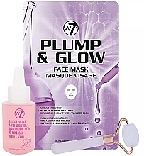 Set - W7 Face Care Set Glowout! (serum/30ml + mask/23g + roll) — photo N1