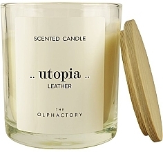 Scented Candle - Ambientair The Olphactory Utopia Leather Candle — photo N1