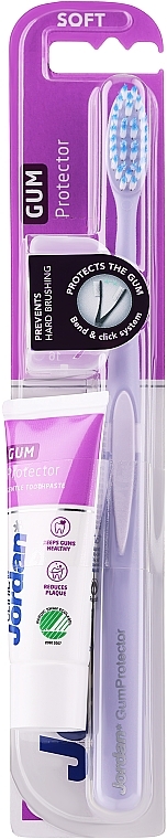 Set - Jordan Clinic Gum Protector (toothpaste/18ml+toothbrush/1pc) — photo N1