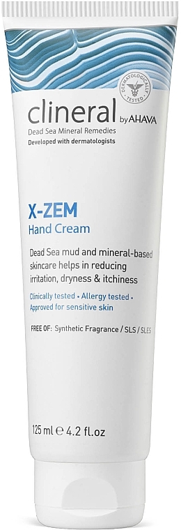 Hand Cream - Ahava Clineral X-Zem Hand Cream — photo N1