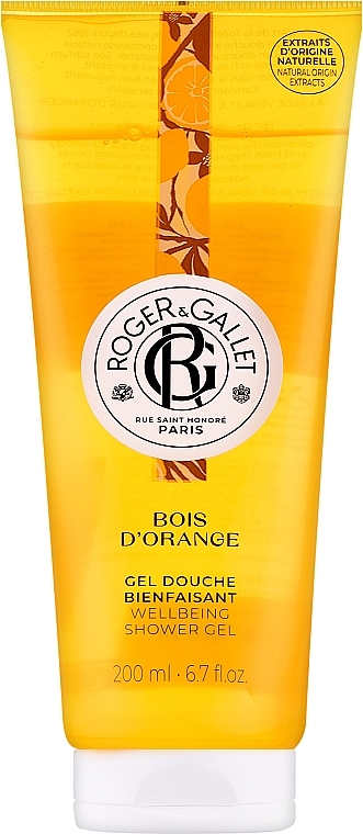 Roger&Gallet Bois D'Orange Wellbeing Shower Gel - Shower Gel — photo N1