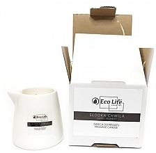 Fragrances, Perfumes, Cosmetics Massage Scented Candle "Sweet Moment" - Eco Life Candles Massage Candle