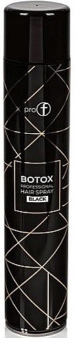 Hair Spray - PRO-F Professional Botox Black — photo N1