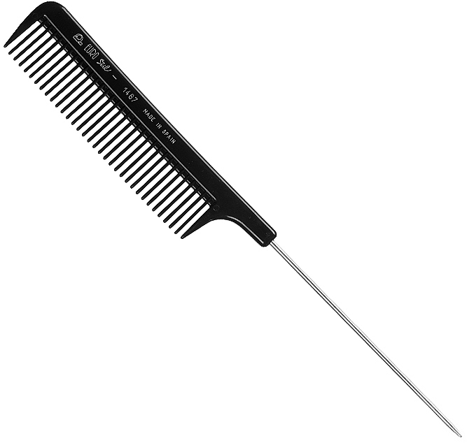 Comb with Metal Tail, 01467 - Eurostil — photo N1