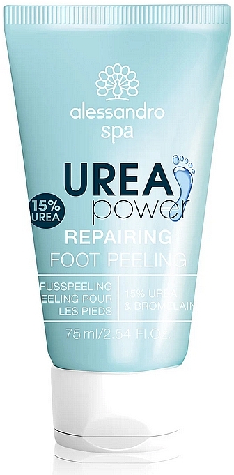 Revitalizing Foot Peeling - Alessandro International Spa Repeating Foot Peeling 15% Urea — photo N1