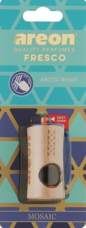 Arctic Doroga Air Freshener - Areon Fresco Mosaic Arctic Road — photo N1