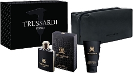 Fragrances, Perfumes, Cosmetics Trussardi Uomo - Set (edt/100 ml + sh/gel/100 ml + bag/1 pc)