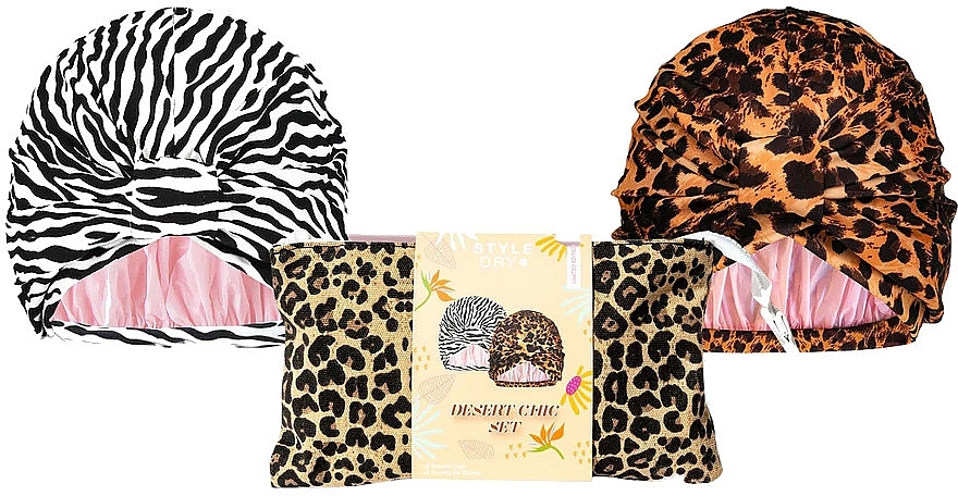 Shower Cap Set - Styledry Desert Chic — photo N1