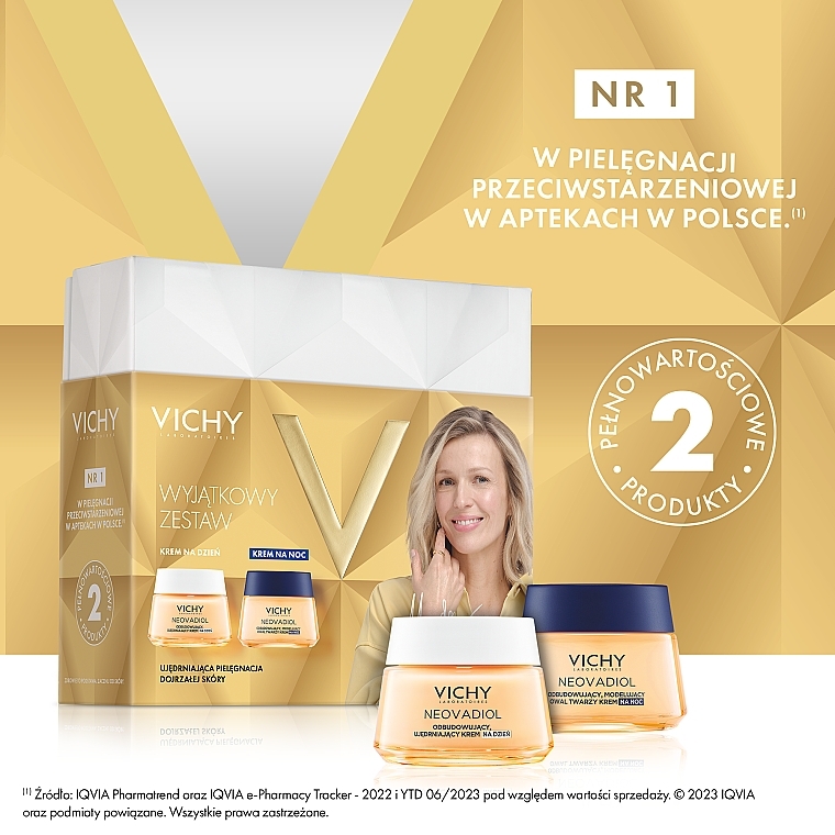 Face Care Set - Vichy Neovadiol (d/cr/50ml + n/cr/50ml) — photo N5