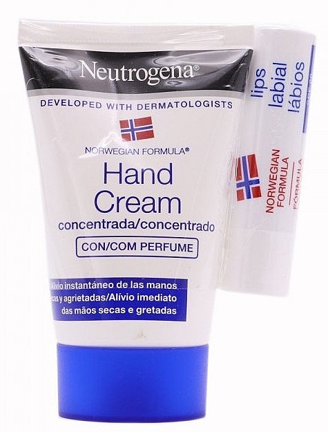 Set - Neutrogena Norwegian Formula (h/cr/50ml + lip/balm/4.8g) — photo N1