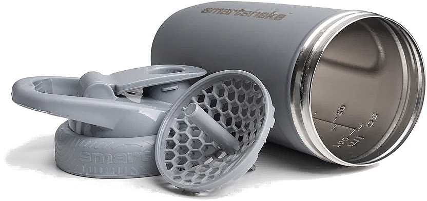 Shaker, 700 ml - SmartShake Reforce Stainless Steel Gray — photo N8
