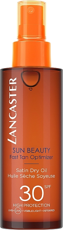 Tanning Oil - Lancaster Sun Beauty Satin Sheen Oil — photo N1