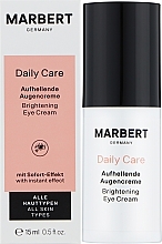 Brightening Eye Cream - Marbert Daily Care Brightening Eye Cream — photo N2