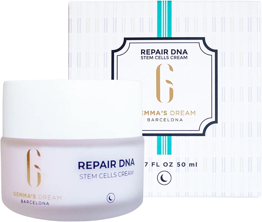 Nourishing & Revitalizing Night Face Cream - Gemma's Dream Repair DNA Stem Cells Cream — photo N1