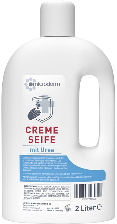 Urea Hand Cream Soap - Microderm Cream Soap With Urea (doypack) — photo N2