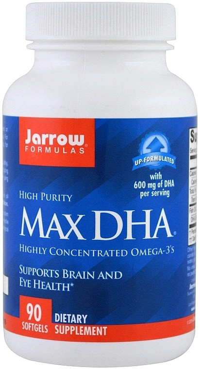 Dietary Supplement "Omega-3" - Jarrow Formulas Max DHA — photo N3