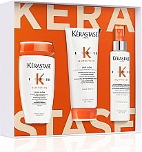 Fragrances, Perfumes, Cosmetics Set - Kerastase Nutritive Light Gift Set (shm/250ml + h/cond/200ml + h/lot/150ml)