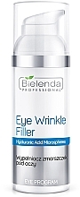 Fragrances, Perfumes, Cosmetics Eye Wrinkle Filler - Bielenda Professional Eye Wrinkle Filler