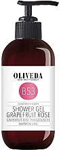Fragrances, Perfumes, Cosmetics Shower Gel "Grapefruit & Rose" - Oliveda B53 Shower Gel Grapefruit Rose