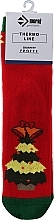 Fragrances, Perfumes, Cosmetics Women's Long Winter Socks, red - Moraj