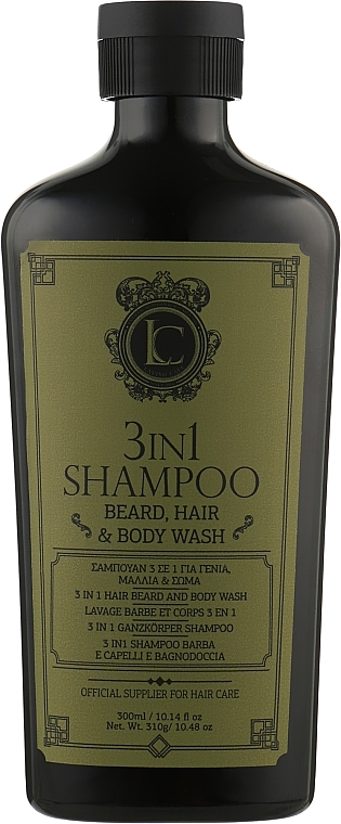 Beard, Hair & Body Wash 3in1 - Lavish Care 3 in 1 Shampoo Beard Hair & Body Wash — photo N1