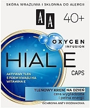 Fragrances, Perfumes, Cosmetics Oxygen Infusion Day Face Cream 40+ - AA Oxygen Infusion Hial E Caps Day Cream