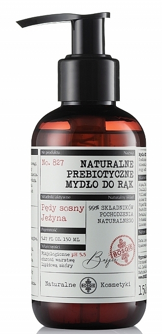 Natural Prebiotic Hand Soap 'Pine Shoots & Blackberry' - Bosqie Natural Prebiotic Hand Soap — photo N8