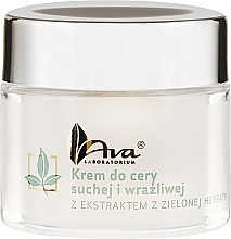 Green Tea Extract Cream - Ava Laboratorium Green Tea Cream For Dry And Sensitive Skin — photo N2