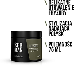 Natural Hold Hair Pomade - Sebastian Professional SEB MAN The Dandy — photo N4