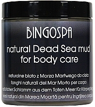 Fragrances, Perfumes, Cosmetics Mud Face Mask with Dead Sea Mud - BingoSpa Black Mud Dead Sea 100%