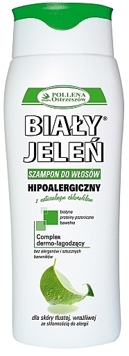 Hypoallergenic Natural Chlorophyll Shampoo - Bialy Jelen Hypoallergenic Shampoo — photo N1