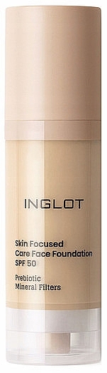 Face Primer - Inglot Skin Focused Care Face Foundation SPF50 — photo N1