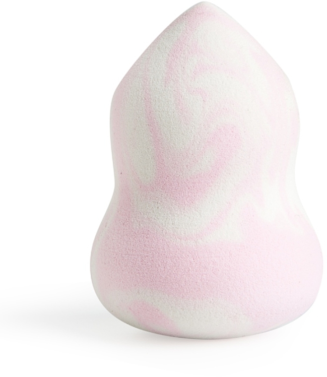 Makeup Sponge, pink - IDC Institute Blending Marble Sponge — photo N1