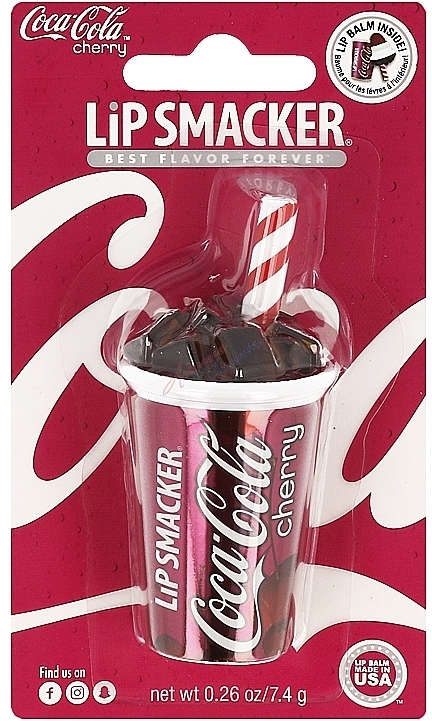 Lip Balm "Coca-Cola Cherry" - Lip Smacker Lip Balm Coca Cola Cherry  — photo N1