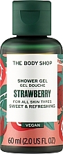 Fragrances, Perfumes, Cosmetics Shower Gel - The Body Shop Strawberry Vegan Shower Gel (mini size)