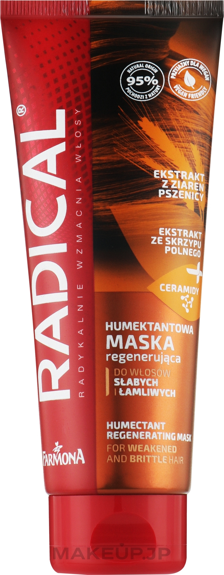 Repairing & Moisturising Mask for Weak, Dry & Brittle Hair - Farmona Radical Humectant Regenerating Mask — photo 100 ml