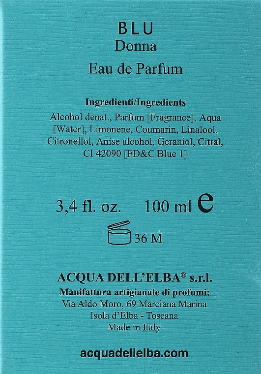 Acqua Dell Elba Blu Donna - Eau de Parfum — photo N3