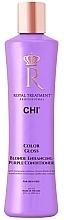 Anti-Yellow Conditioner - Chi Royal Treatment Color Gloss Blonde Enhancing Purple Conditioner — photo N1