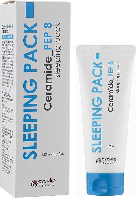 Ceramide & Peptide Night Mask - Eyenlip Sleeping Pack Ceramide PEP 8 — photo N2