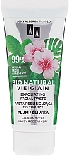 Fragrances, Perfumes, Cosmetics Facial Peeling - AA Bio Natural Vegan Exfoliating Paste