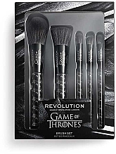 Makeup Brush Set - Makeup Revolution X Game of Thrones 3 Eyed Raven Eye Brush Set — photo N1