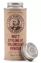 Fragrances, Perfumes, Cosmetics Volumising Hair Powder - Captain Fawcett Matt Styling And Volumising Hair Powder