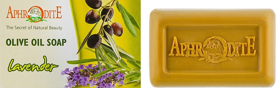 Olive Oil Soap "Lavender" - Aphrodite Olive Oil Soap Lavender — photo N1