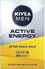 After Shave Balm - Nivea Men Active Energy After Caffeine Shave Balm — photo N1