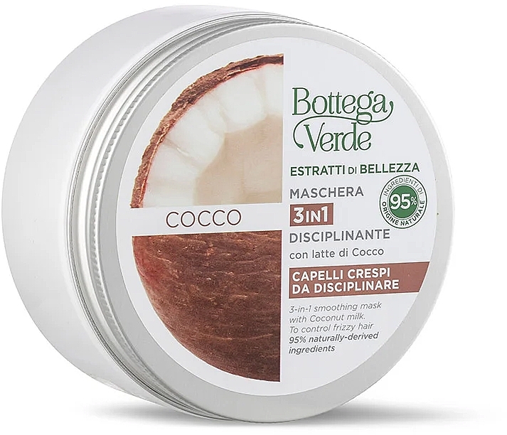 Coconut Hair Mask - Bottega Verde Beauty Extracts Hair Mask — photo N1